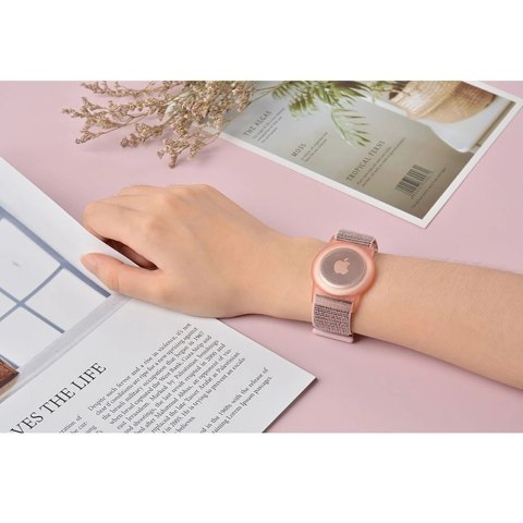 Pasek Tech-Protect Nylon dla dzieci na Apple AirTag - niebieski