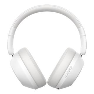 Słuchawki bezprzewodowe Baseus Bass 30 Max nauszne Bluetooth 5.3 - białe