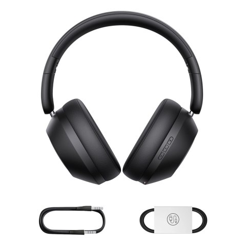Słuchawki bezprzewodowe Baseus Bass 30 Max nauszne Bluetooth 5.3 - czarne