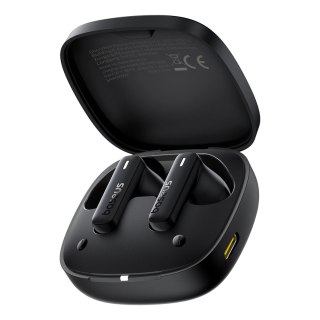 Słuchawki bezprzewodowe Baseus Bowie E19 TWS dokanałowe - czarne