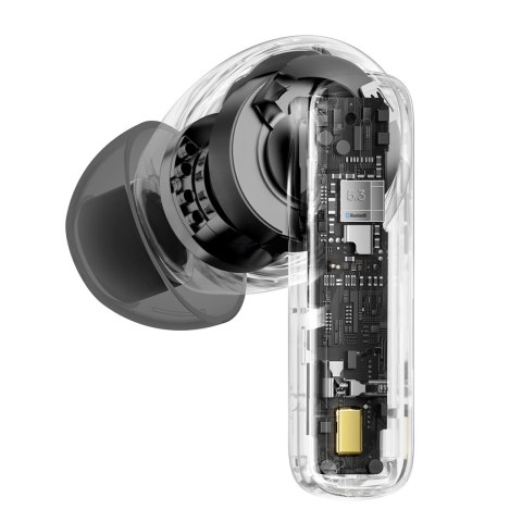 Słuchawki bezprzewodowe Baseus Bowie E19 TWS dokanałowe - czarne