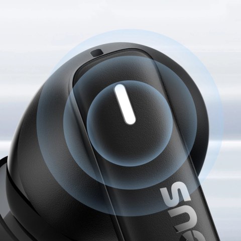 Słuchawki bezprzewodowe Baseus Bowie E19 TWS dokanałowe - czarne