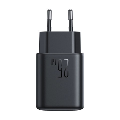 Ładowarka Joyroom JR-TCF23 sieciowa USB-C 25W SFC / PPS / PD - czarna + kabel USB-C / USB-C 1m