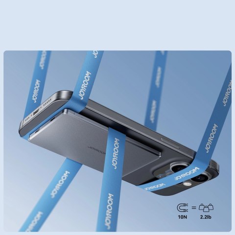 Powerbank Joyroom JR-PBM08 5000mAh 20W z ładowaniem indukcyjnym - szary