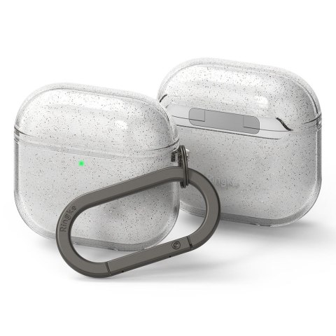 RINGKE AIR APPLE AIRPODS 4 GLITTER CLEAR