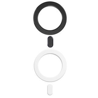 TECH-PROTECT MMP-100 MAGNETIC MAGSAFE RING 2-PACK BLACK & WHITE