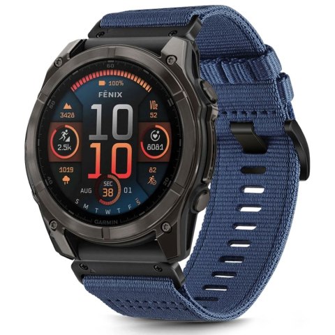 TECH-PROTECT NYLON CLASSIC GARMIN FENIX 5X / 5X PLUS / 6X / 6X PRO / 7X / 8 (51 MM) NAVY BLUE