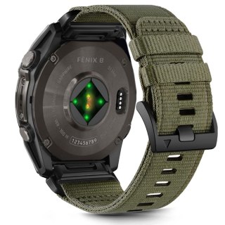 TECH-PROTECT NYLON CLASSIC GARMIN FENIX 5 / 6 / 6 PRO / 7 / 8 (47 MM) / E OLIVE GREEN