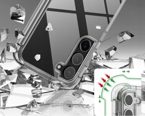 Obudowa z Szybką 360 Braders do Samsung Galaxy S23
