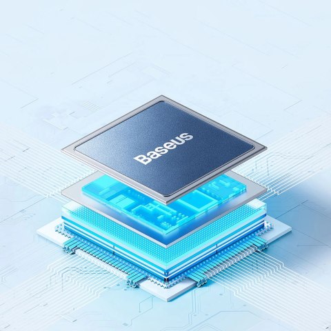 Powerbank Baseus Airpow 20W 10000mAh z kablem Baseus Simple Series USB-A - USB-C 30 cm - biały