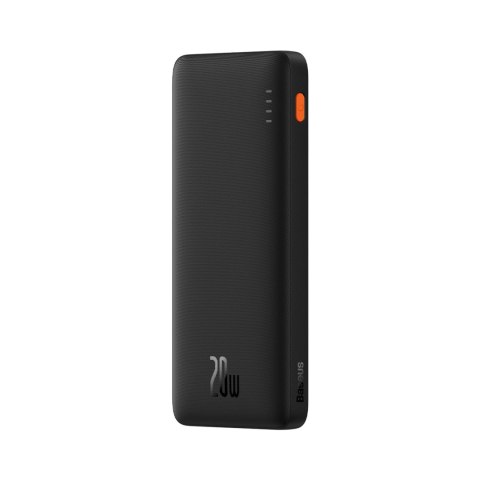 Powerbank Baseus Airpow 20W 10000mAh z kablem Baseus Simple Series USB-A - USB-C 30 cm - czarny