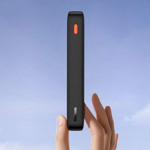 Powerbank Baseus Airpow 20W 20000mAh z kablem Baseus Simple Series USB-A - USB-C 50cm - czarny
