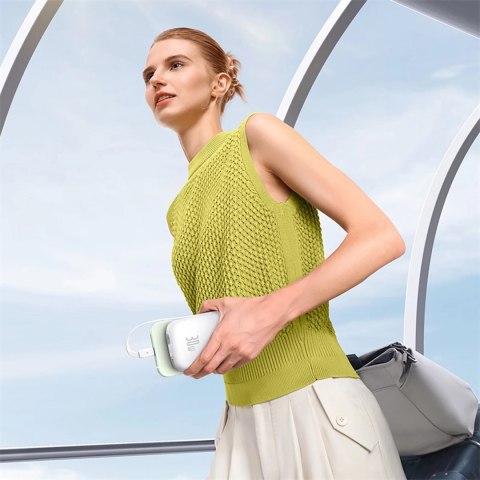 Powerbank Baseus QPow 2 30W 10000mAh z wbudowanymi kablami USB-C - biały