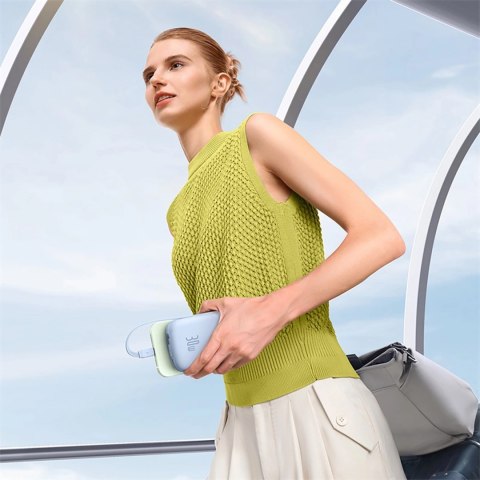 Powerbank Baseus QPow 2 30W 10000mAh z wbudowanymi kablami USB-C - niebieski