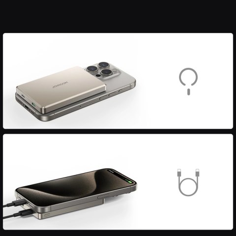 Powerbank Joyroom JR-PBM08 Pro 10000mAh - tytanowy
