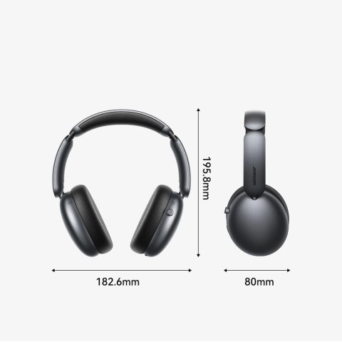 Słuchawki bezprzewodowe Joyroom J-Head Series JR-JH1 z ANC Bluetooth - czarne