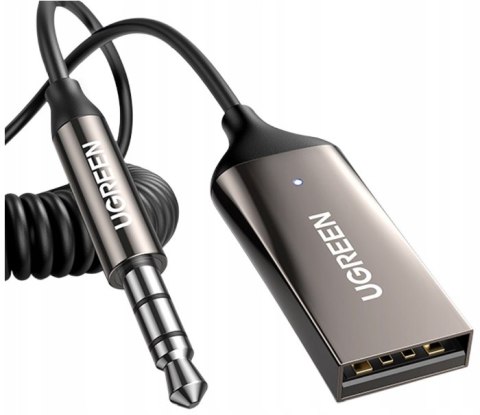 UGREEN ODBIORNIK DŹWIĘKU BLUETOOTH 5.3 KABEL USB ADAPTER AUDIO AUX JACK