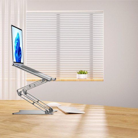 Podstawka pod laptopa Wozinsky WRS-CPY75DSS aluminiowa - srebrna