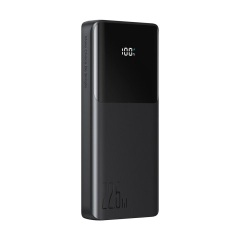 Powerbank Joyroom JR-PBF19 22.5W 10000mAh z dwoma wbudowanymi kablami - czarny