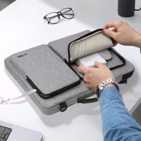 TECH-PROTECT DEFENDER BAG LAPTOP 13-14 CRAYON GREY