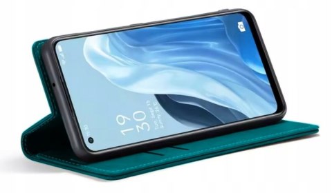 Etui do Galaxy S20 FE z Klapką - Skórzane z Kieszonką na Karty + Szkło