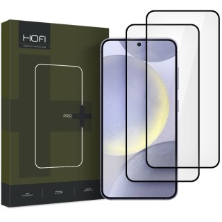 SZKŁO HARTOWANE HOFI GLASS PRO+ 2-PACK GALAXY S25 BLACK