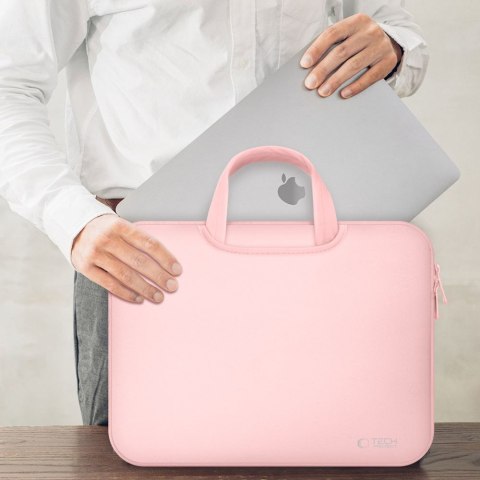 TECH-PROTECT NEOPREN BAG LAPTOP 13-14 DUSTY ROSE