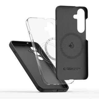 TECH-PROTECT LIQUID SILICONE MAGSAFE GALAXY S25 BLACK