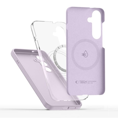 TECH-PROTECT LIQUID SILICONE MAGSAFE GALAXY S25+ PLUS MAUVE
