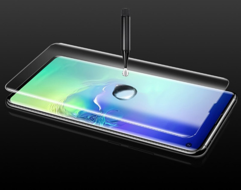 SZKŁO HARTOWANE UV SAMSUNG GALAXY S10 | CAŁY EKRAN