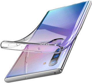 Samsung Galaxy Note 10 | Przezroczyste Etui Futerał