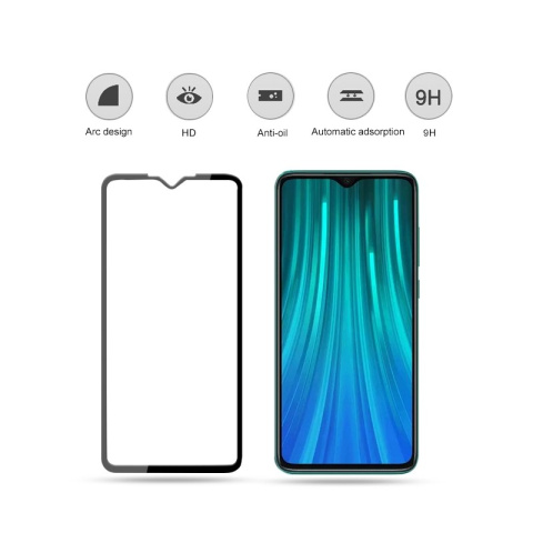 Szkło Xiaomi Redmi Note 8 PRO na CAŁY EKRAN Pełne