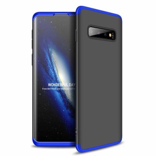 Etui na całą obudowę przód + tył do Samsung Galaxy S20 Ultra czarno-niebieski