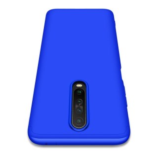 Etui na całą obudowę przód + tył do Xiaomi Redmi K30 niebieski