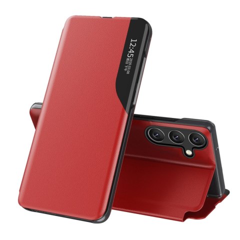 Eco Leather View Case Samsung Galaxy S25+ Red