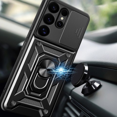 Hybrid Armor Camshield Samsung Galaxy S25 Ultra Black