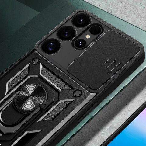 Hybrid Armor Camshield Samsung Galaxy S25 Ultra Black