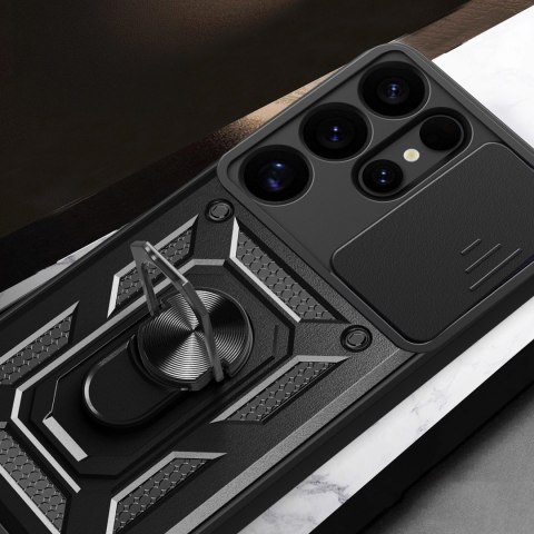 Hybrid Armor Camshield Samsung Galaxy S25 Ultra Black