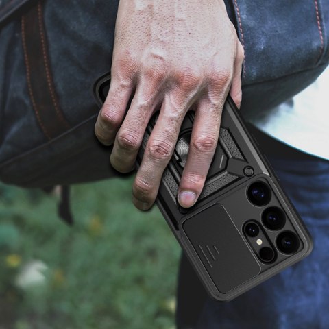 Hybrid Armor Camshield Samsung Galaxy S25 Ultra Black