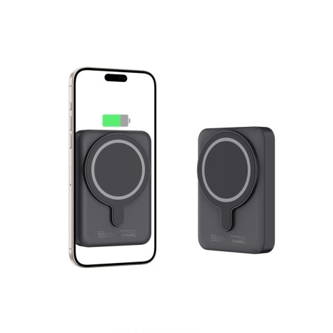 Powerbank Tech-Protect LifeMag PB11 z MagSafe 10000mAh 15W port USB-C - czarny + kabel USB-C