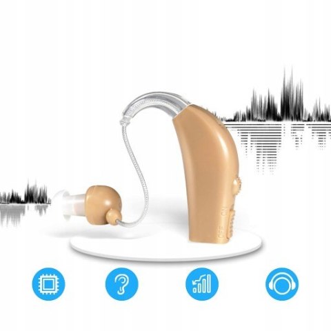 Aparaty słuchowe dla seniorów Braders wygoda, redukcja szumów, lepszy słuch