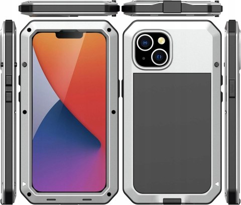 Pancerne etui iPhone 14 Pro Max Case + Szkło Ochronne, Wytrzymały Pokrowiec