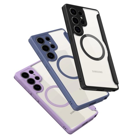 Etui Dux Ducis Skin X Pro na Samsung Galaxy S25 Ultra z MagSafe i portfelem - czarne