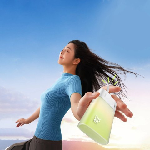 Powerbank Baseus Popsicle 5200mAh 20W z wbudowanym kablem Lightning (+ biały kabel Baseus Simple USB-C - USB-C 60W/20V/3A/30cm) 