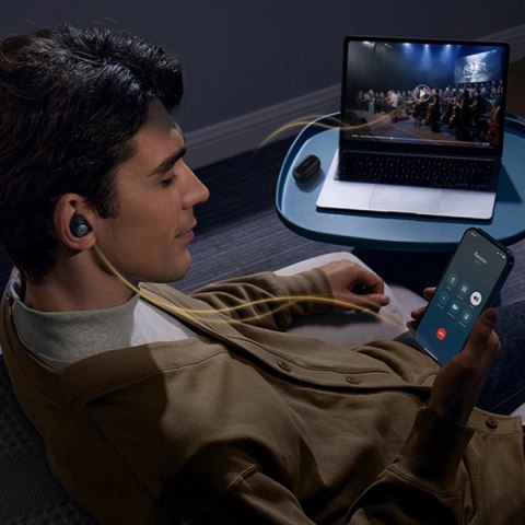 Słuchawki bezprzewodowe Baseus Bowie MA20 Pro TWS z ANC i IPX6 - czarne