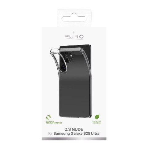 Etui silikonowe Puro 03 Nude do Samsung Galaxy S25 Ultra - przezroczyste