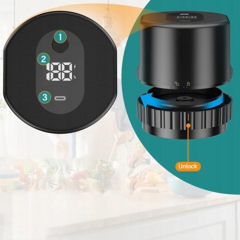 Automatyczna Zgrzewarka Próżniowa do Słoików Braders + Otwieracz do butelek