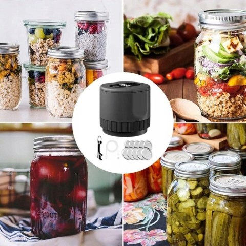 Automatyczna Zgrzewarka Próżniowa do Słoików Braders + Otwieracz do butelek