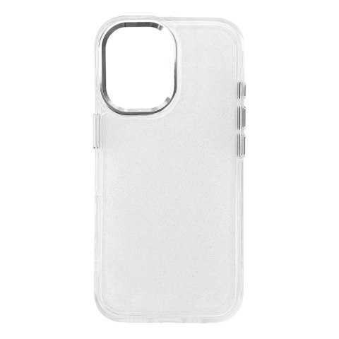 Etui Wozinsky Glitter Case na Samsung Galaxy S25 - przezroczyste z brokatem