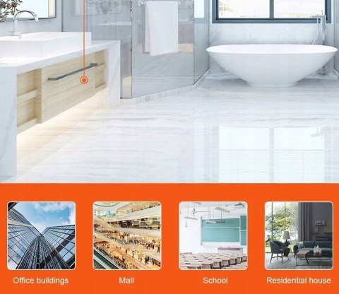 INTELIGENTNY ROBOT DO MYCIA SZYB OKNA LUSTRA PODŁÓG SZKLANYCH DRZWI ZESTAW